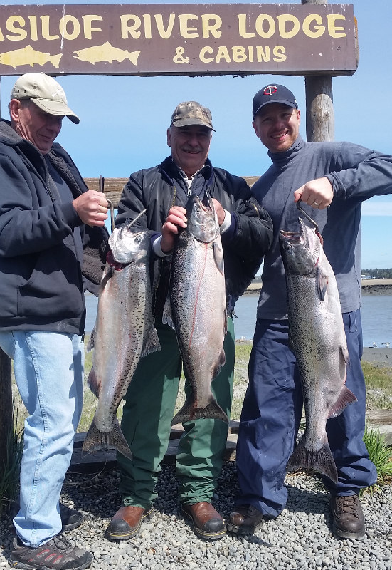 Kasilof King Salmon Mark Glassmaker Alaska Fishing 18