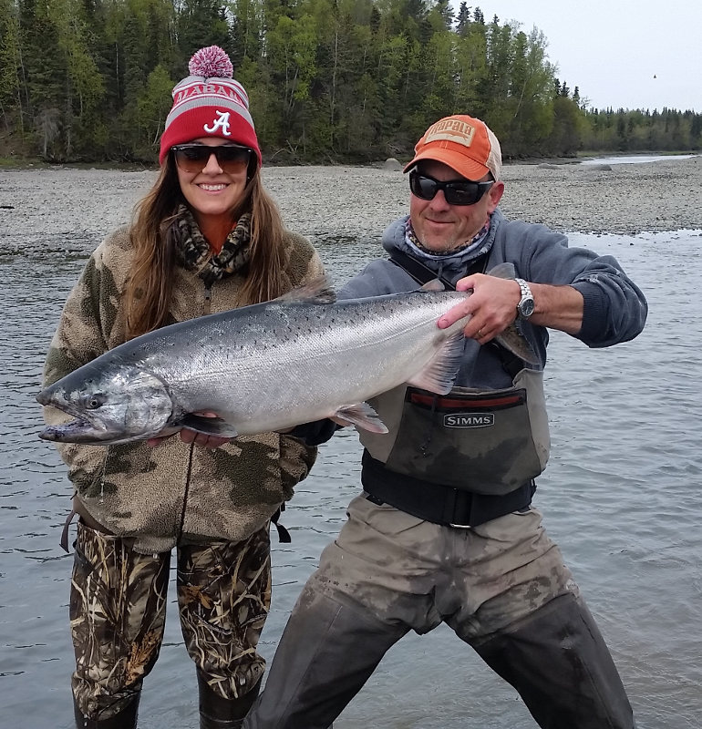 Kasilof King Salmon Mark Glassmaker Alaska Fishing 22