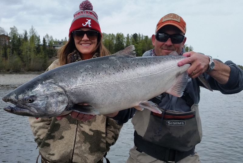 Kasilof King Salmon Mark Glassmaker Alaska Fishing 23