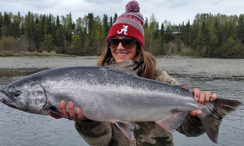 Kasilof King Salmon Mark Glassmaker Alaska Fishing 25