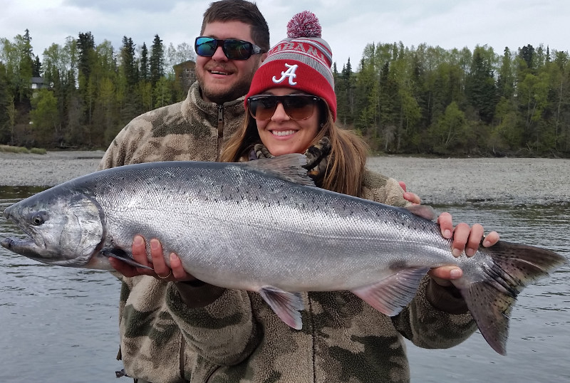 Kasilof King Salmon Mark Glassmaker Alaska Fishing 26