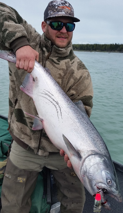 Kasilof King Salmon Mark Glassmaker Alaska Fishing 29