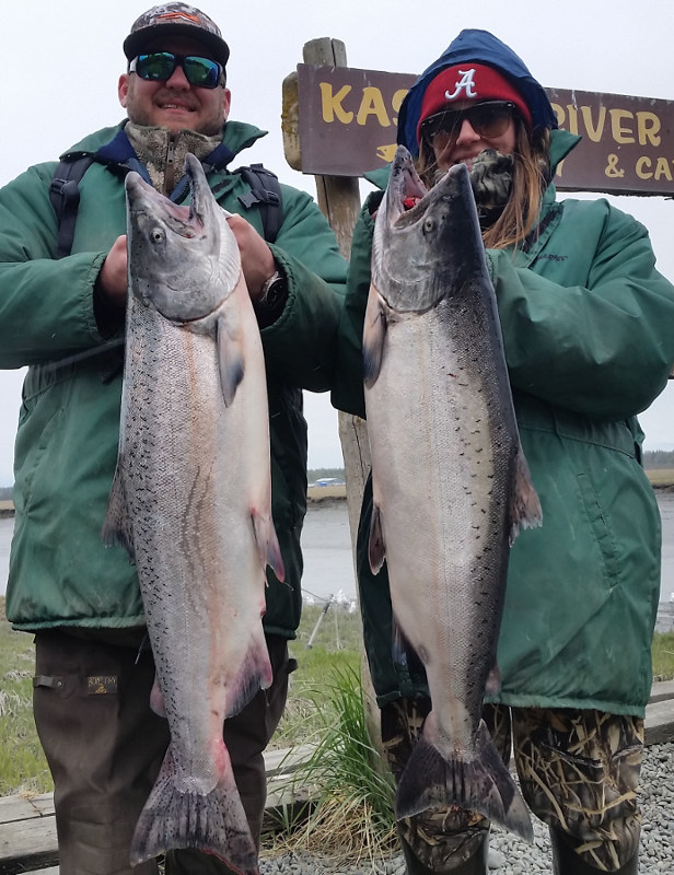Kasilof King Salmon Mark Glassmaker Alaska Fishing 30