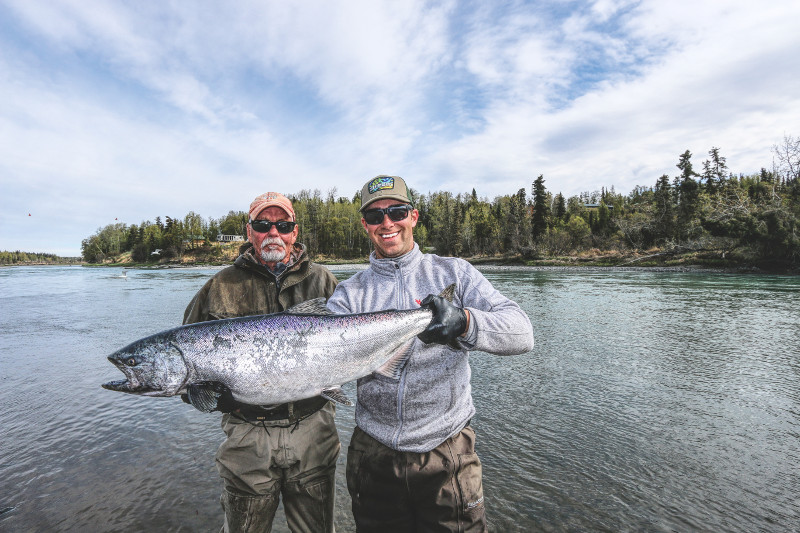 Kasilof King Salmon Mark Glassmaker Alaska Fishing 33