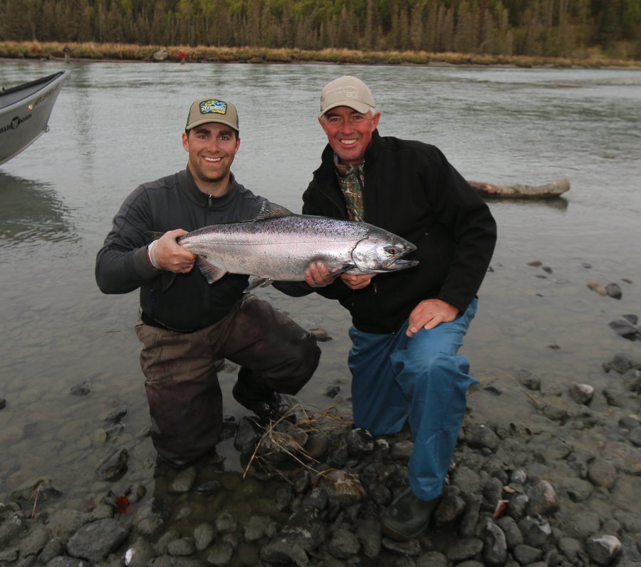 Kasilof King Salmon Mark Glassmaker Alaska Fishing 43