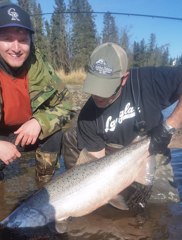 Kasilof King Salmon Mark Glassmaker Alaska Fishing 5