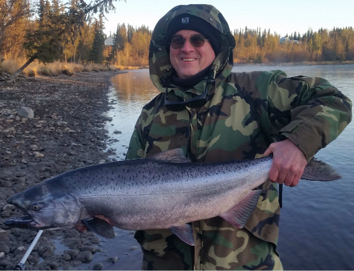 Kasilof King Salmon Mark Glassmaker Alaska Fishing