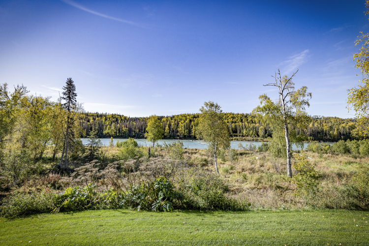 Edgewater One Kenai River Cabin View
