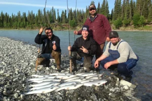 Kasilof River Sockeye Fishing Fun