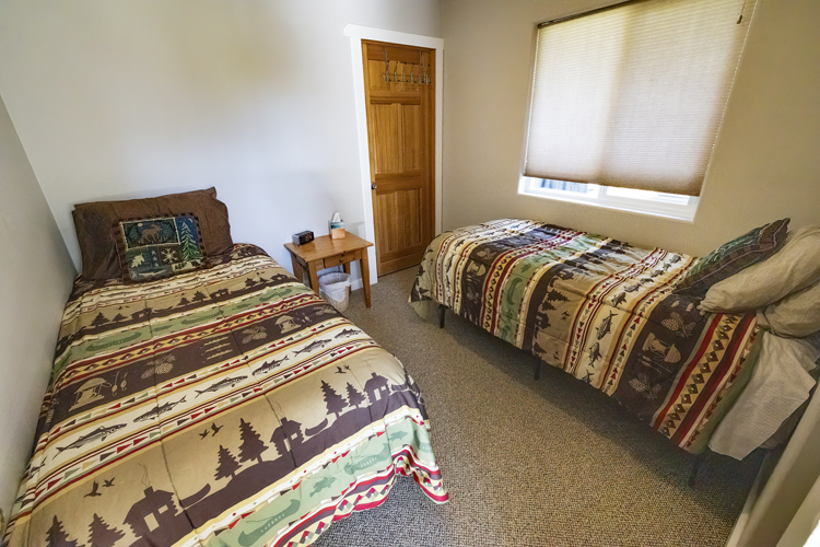 Moose Horn Cabin Bedroom