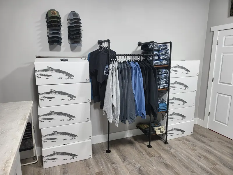 Alaska Fishing Merch And Fish Boxes