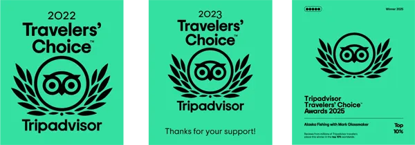 Trip Advisor Award Winning Alaska Fishing Trips with Mark Glassmaker