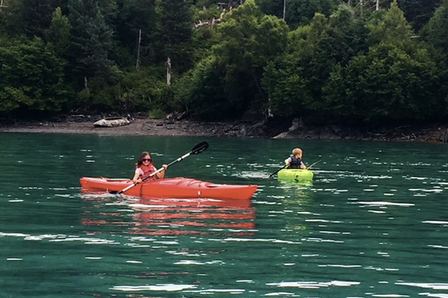 Kids canoeing and other things to do on the Kenai Peninsula