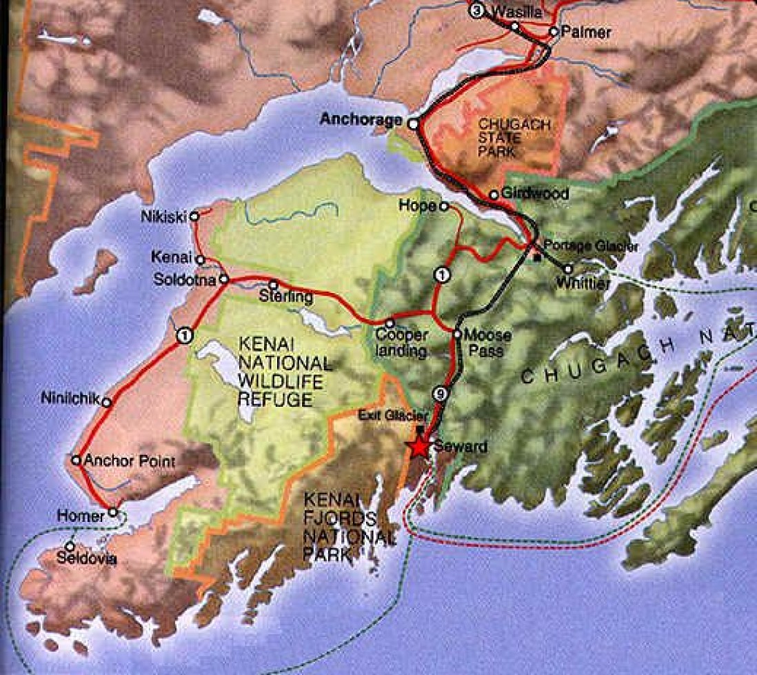 Kenai Peninsula Map
