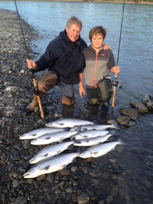 Kasilof Sockeye: Drift below Tustumena