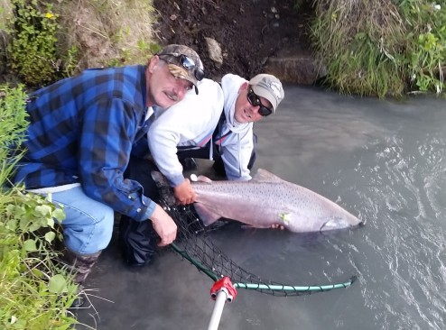Fisherman Showing off their catch